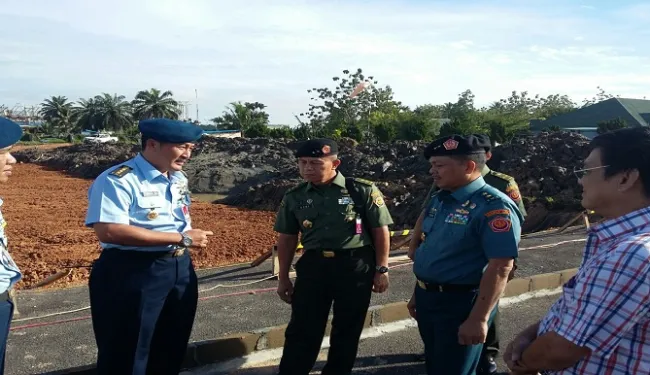 Senior Officers of Ministry of Defense Inspected Construction Projects in West Kalimantan 1