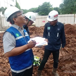 Lemtek UI Awasi Pembangunan Gedung Fasilkom UI untuk Menjamin Kualitas Biaya Waktu dan Keselamatan Konstruksi